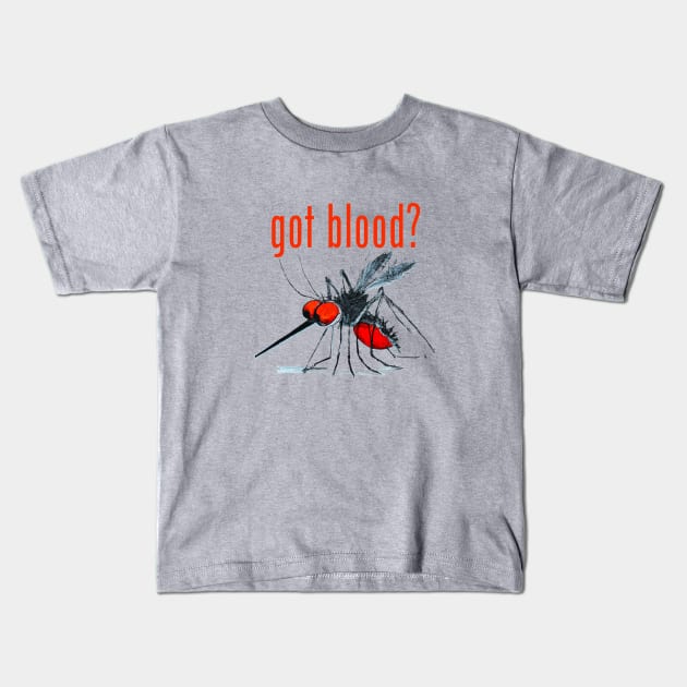 got blood? Kids T-Shirt by TheZenKozak